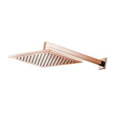 Ducha Loren Quadra Rose Gold Parede 7034 R16 Lorenzetti