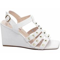 Sandália Anabela Feminina-Feminino