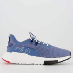 Tênis Fila F Virtuous Azul e Branco-Masculino