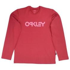 Camiseta Oakley Manga Longa Mark 2-Masculino