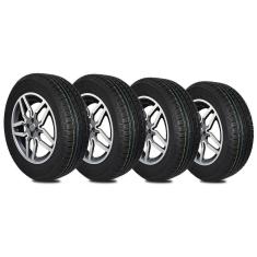 Kit 4 Pneu 14 185/60/14 Am Plus Remold P7 Agile Prisma 