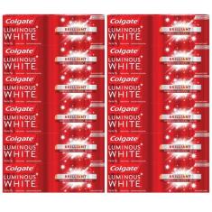 Kit Creme Dental Colgate Luminous White Brilliant 70G Com 12 Unidades