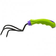 Ancinho Com 3 Dentes Para Jardim Cabo Emborrachado 623758