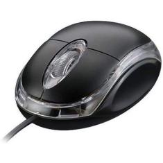 Mouse Óptico Com Fio Usb 1000dpi led Pc Notebook SHA-01 - RELOGS - G-M