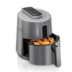 Fritadeira Eletrica Digital Air Fryer Hamilton Beach 3,5l, Cinza, 110V