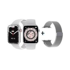 Relógio Inligente Smartwatch Duas Pulseiras Original Resistente A Água