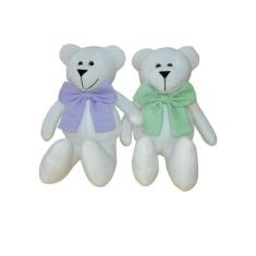 Ursos de pelúcia 2 unidades com 29cm brinquedo decoração quarto infant