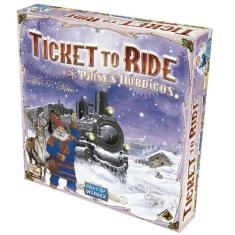 Ticket to Ride Países Nórdicos  - Jogo de Tabuleiro - GALAPAGOS