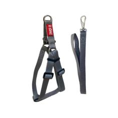 Coleira Peitoral com Guia para Cachorro com Regulagem Traseira - Canad