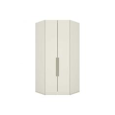 Guarda Roupa Closet de Quarto de Canto Oblíquo MC05 Seletto c/ 2 Portas e 3 Gavetas Areia - Henn