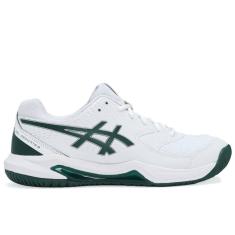 Tênis Asics Gel Dedicate 8 - All Court - Branco e Verde