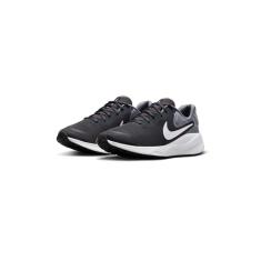 Nike Tênis masculino com cadarço Revolution 7 Antracite/Branco-Cinza Frio-Preto, 45 EU
