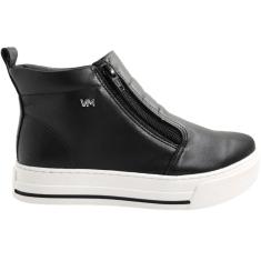 Tênis Feminino Botinha Casual Dia a Dia FlatForm Via Marte 030-002
