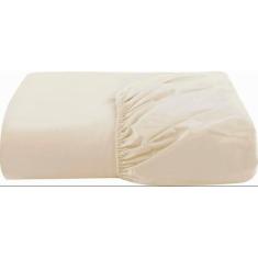 Lençol Queen Com Elástico Avulso Percal 200 Fios Palha