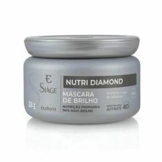 Máscara Capilar de Brilho Siàge Nutri Diamond 250g - keila amaral