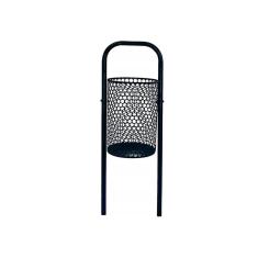 Lixeira para Pátios e Parques Redonda em Tela de Moeda