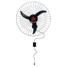Ventilador de Parede Oscilante Good 60cm Aço Preto Ponente 127V