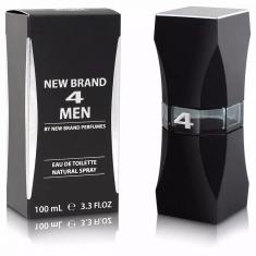4 Men New Brand Masculino Eau De Toilette 100ml