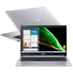 Notebook Acer Core i5-10210U 8GB 256GB SSD Tela 15.6” Windows 11 Aspire 5 A515-54-57CS
