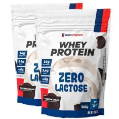 Combo 2Un Whey Protein Zero Lactose 900G New Nutrition