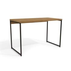 Mesa de Computador Solteiro Industrial LI002 Freijo/Preto - Kappesberg