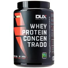 DUX Whey Protein Concentrado Pote (900G) - Sabor Baunilha