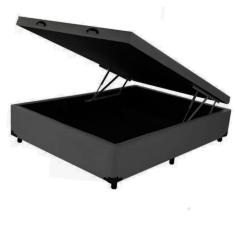 Cama Box Baú Casal com Arco suporte - Completa. Estrutura Reforçada