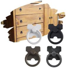 Kit Com 18 Puxador Argola Puxador colonial de armário - Telis Ferragen