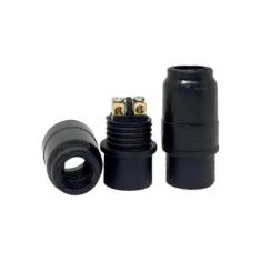 Bocal E14 Pendente Preto Decorlux, Preto