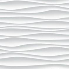 Papel De Parede 3D Efeito Ondas Pequenas Adesivo Quarto