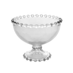 WOLFF - Conjunto 6 Taças de Sobremesa de Cristal 220ml - Transparente - 11cm x 9cm - Linha Pearl