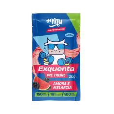 Imagem de Exquenta Pré-treino Amora e Melancia Mais Mu Performance 20g