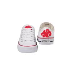 Tenis Naruto Akatsuki All Cano Baixo Star Lona Lançamento 221Te, Branc