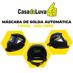 Máscara De Solda Automática Lynus - MSL-3500