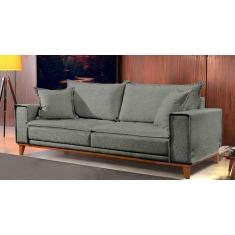 Sofá Fixo Aquiles 2 Lugares Luxo 160cm Castellar Móbile