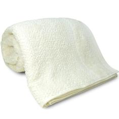Toalha de Banho Dohler Marrocos 100% Algodão Maquinetado Gramatura 450g Macia Textura 70 x 140 cm (Pérola 11699)