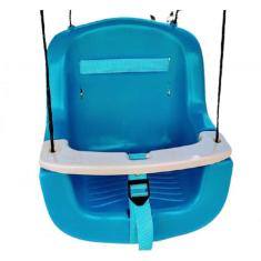 Balanço Infantil Menino Bebê AZUL Brinquedo - Frete Mais Barato - Cia 