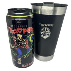 Cerveja Trooper Ipa 473Ml + Copo Térmico Iron Maiden 500Ml - Trooper I