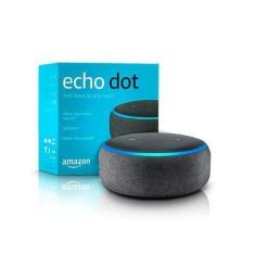 Echo Dot 3 Geração Smart Speaker Com Alexa Assistente Preto - Amazon
