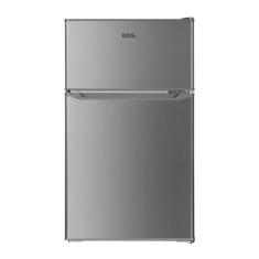 Frigobar Duplex Eos Ice Compact EFB140DI 88L Inox 220V com Porta Rever