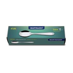 Conjunto de Colheres de Chá 12 Peças Atual Martinazzo Prata