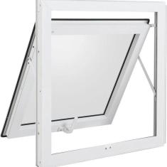 Janela Maxiar De Banheiro Esquadrais Brasil  70X70 Branco