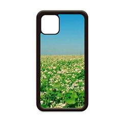 Capa para iPhone 12 Pro Max Sky Green Forestry Science Nature Scenery para Apple Mini Mobile Case