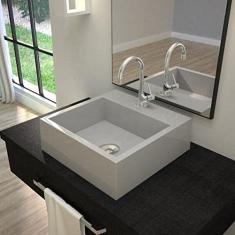 Kit Cuba Q395 com Torneira 1198 Metal e Válvula Click 1 Pol. Compace Cinza