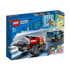 Polícia de Elite: Perseguição de Carro Perfurador Lego City 60273