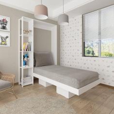 Cama Infantil/juvenil Articulada com Nicho Arizona Branco