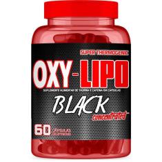 Termogênico Oxy-Lipo Black Contentrated Up Sports 60 Cápsulas 