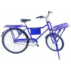 Bicicleta Carga Aro 26 Azul - Dalannio Bike