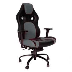 Cadeira Gamer Para Escritório Linha Gamer Racing Cinza - DESIGN OFFICE