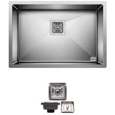 Cuba Quadrada Inox 304 Cozinha Pia Embutir Sobrepor Gourmet